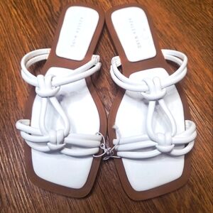Azalea Wang White Women's Sandals Size 8 New New